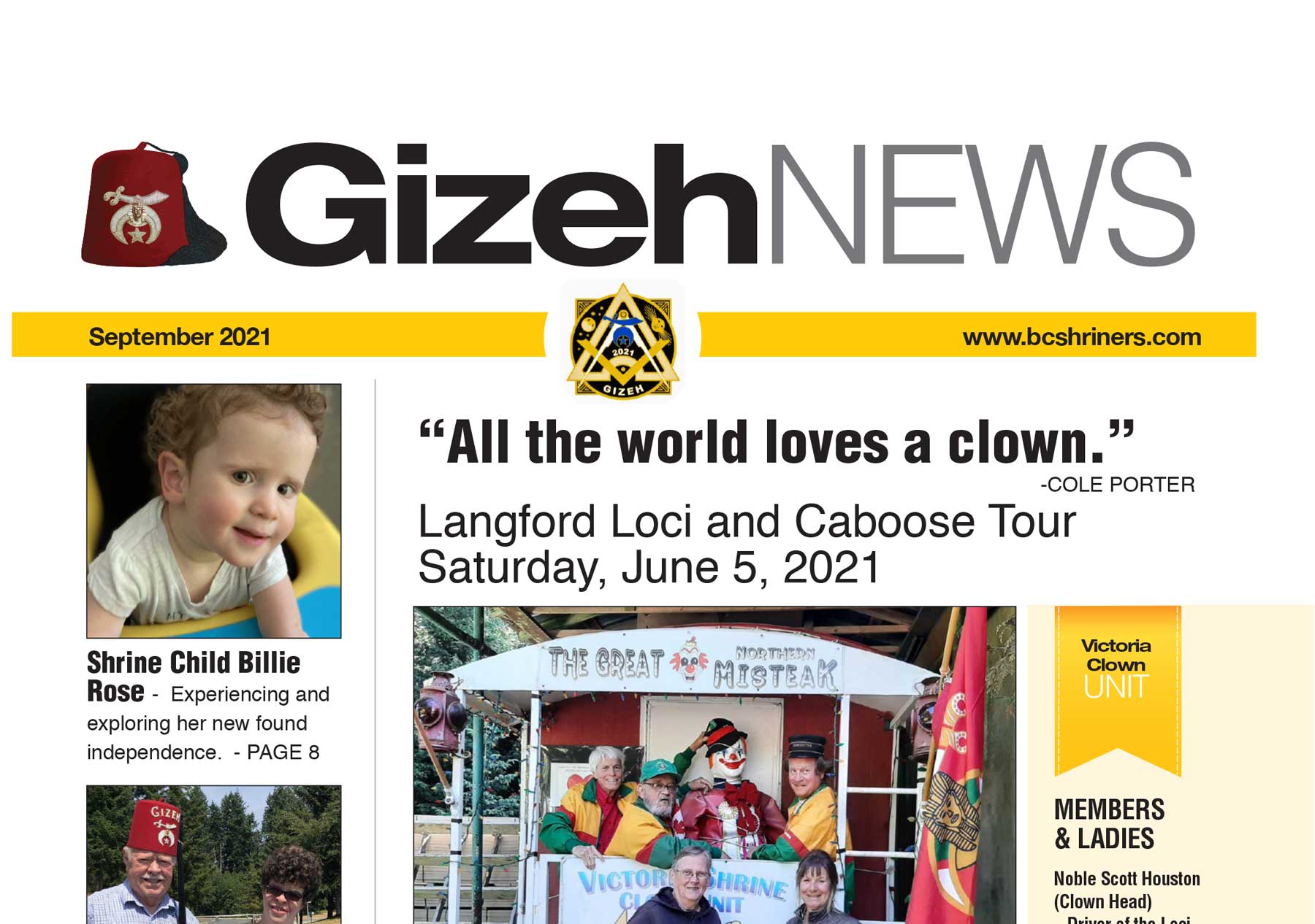 Gizeh News – September 2021